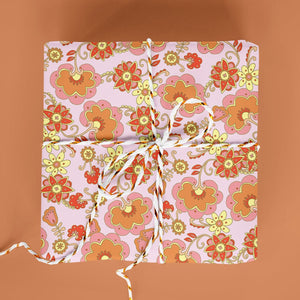 Hip Floral Wrap - Single Sheet
