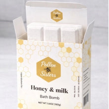 Load image into Gallery viewer, Honey &amp; Milk Bath Bomb
