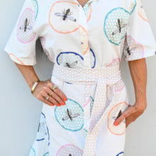 Load image into Gallery viewer, &quot;Adele&quot; Dress in Honeycomb Bee Print - Palm Cove