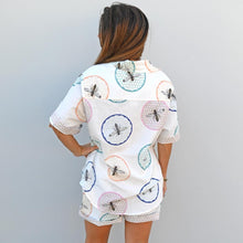 Load image into Gallery viewer, "Kirra" Top in Honeycomb Bee Print - Palm Cove