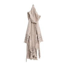 Load image into Gallery viewer, Sand Turkish Hooded Bath Robe
