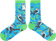 Load image into Gallery viewer, 'Hoohoohahahahaha!' Kookaburra Socks - Womens