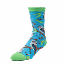 Load image into Gallery viewer, 'Hoohoohahahahaha!' Kookaburra Socks - Womens