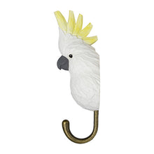 Load image into Gallery viewer, Sulphur Crested Cockatoo Hook - Wildlife Garden