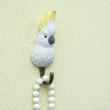 Load image into Gallery viewer, Sulphur Crested Cockatoo Hook - Wildlife Garden
