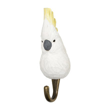 Load image into Gallery viewer, Sulphur Crested Cockatoo Hook - Wildlife Garden