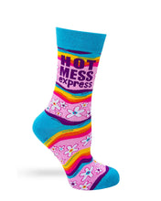 Load image into Gallery viewer, 'Hot Mess Express' Women's Novelty Socks