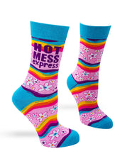 Load image into Gallery viewer, 'Hot Mess Express' Women's Novelty Socks