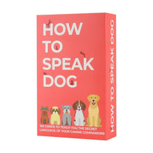 Load image into Gallery viewer, How to Speak Dog Card Deck