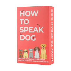 How to Speak Dog Card Deck