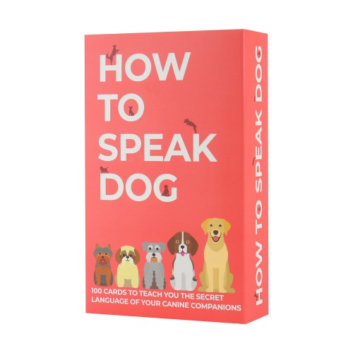 How to Speak Dog Card Deck