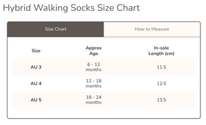 Koala Storytime Organic Hybrid Walking Socks