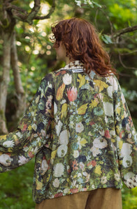 'I Dream in Flowers' Cropped Kimono - Market of Stars