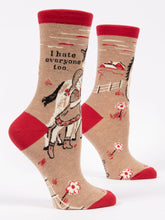 Load image into Gallery viewer, &#39;I Hate Everyone Too&#39; Women&#39;s Socks