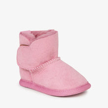 Load image into Gallery viewer, Orchid Pink Platinum Sheepskin Baby Bootie - EMU Australia