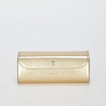 Load image into Gallery viewer, Gold Idol Metallic Glasses Case - Cobb &amp; Co