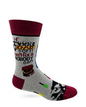 Load image into Gallery viewer, 'If Dad Can't Fix it, Nobody Can' Men's Novelty Crew Socks