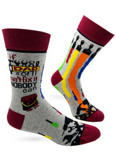 Load image into Gallery viewer, 'If Dad Can't Fix it, Nobody Can' Men's Novelty Crew Socks