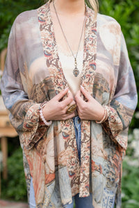 'Imaginarium' Matinée Duster Kimono Robe - Market of Stars