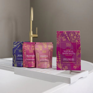 Indulgent Natural Bath Salts 3 Pack