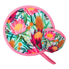 Load image into Gallery viewer, Purse Size Twist Fan - Inflorescence
