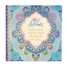 Load image into Gallery viewer, Goals &amp; Dreams Quote Book - Persian Moonlight