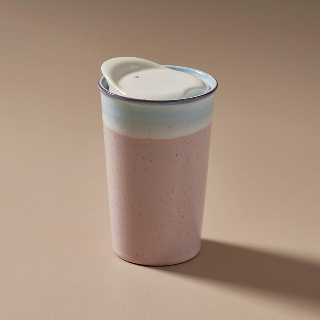 Strawberry Milk Ceramic Keep Cup