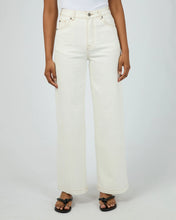 Load image into Gallery viewer, Jacqui Wide Leg Jean in Vintage White - All About Eve