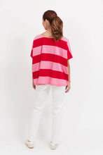 Load image into Gallery viewer, Garnet Jardin Stripe T-Shirt OSFA