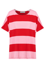 Load image into Gallery viewer, Garnet Jardin Stripe T-Shirt OSFA