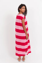 Load image into Gallery viewer, Garnet Jardin Stripe T-Shirt Dress