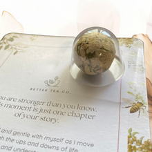 Load image into Gallery viewer, Jasmine Flowers Blooming Tea Affirmation Gift Card - Better Tea Co.