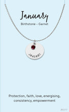 Load image into Gallery viewer, Birthstone Jewellery Card - Assorted