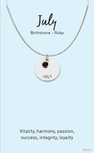 Load image into Gallery viewer, Birthstone Jewellery Card - Assorted