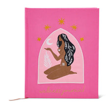 Load image into Gallery viewer, Wellness A5 Journal with Embroidered Woman