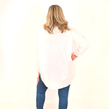 Load image into Gallery viewer, &quot;Julia&quot; Long Sleeve White Shirt with Embroidery - Love Lola