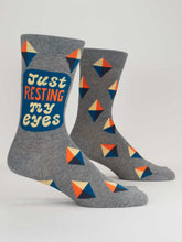 Load image into Gallery viewer, &#39;Just Resting My Eyes&#39; Men&#39;s Socks