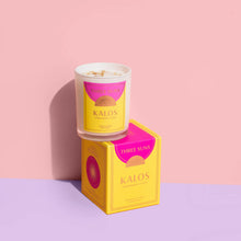 Load image into Gallery viewer, Kalos Lychee Mango &amp; Guava Crystal Mini Candle