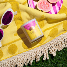 Load image into Gallery viewer, Kalos Lychee Mango &amp; Guava Crystal Mini Candle