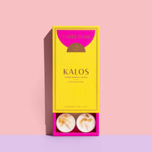 Load image into Gallery viewer, Kalos Lychee Mango + Guava Crystal Tealight Candles