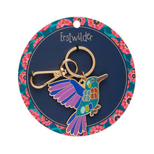 Load image into Gallery viewer, Humming Harmony Enamel Keyring - Erstwilder x Jocelyn Proust