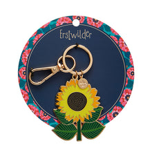 Load image into Gallery viewer, Sunshine &amp; Smiles Enamel Keyring - Erstwilder x Jocelyn Proust