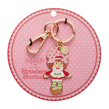 Load image into Gallery viewer, Sweet Strawberry Shortcake Enamel Key Ring - Erstwilder x Strawberry Shortcake