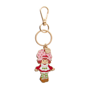 Sweet Strawberry Shortcake Enamel Key Ring - Erstwilder x Strawberry Shortcake