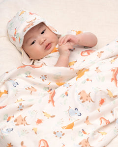 Kakadu Dawn Short Sleeve Banjo Onesie