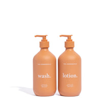 Load image into Gallery viewer, Sage, Saffron &amp; Amber Wash + Lotion Kit - Commonfolk Collective