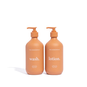 Sage, Saffron & Amber Wash + Lotion Kit - Commonfolk Collective
