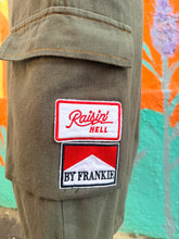 Load image into Gallery viewer, Khaki Cargo Utility Capris - By Frankie