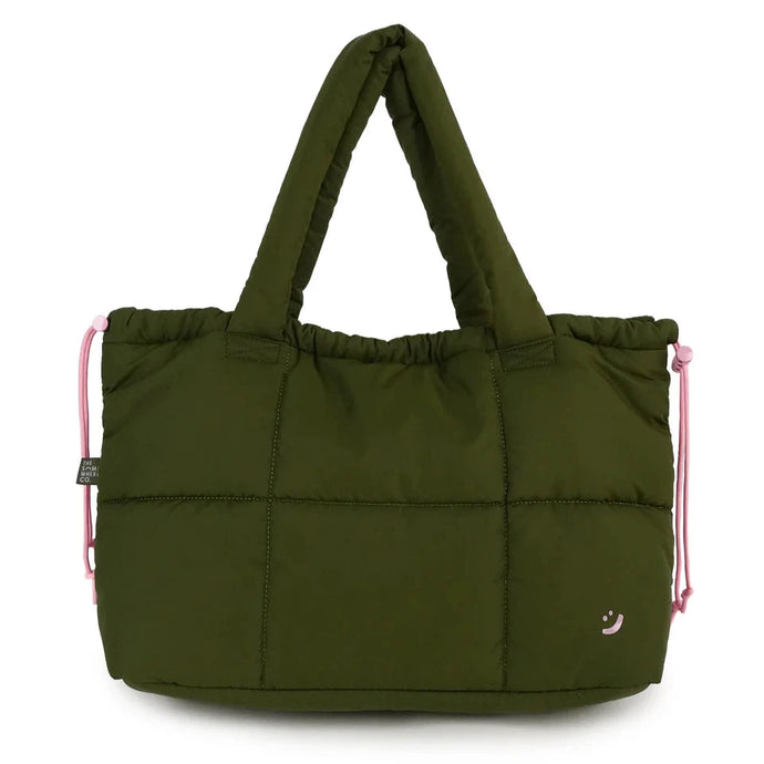 Khaki Marshmallow Midi Tote