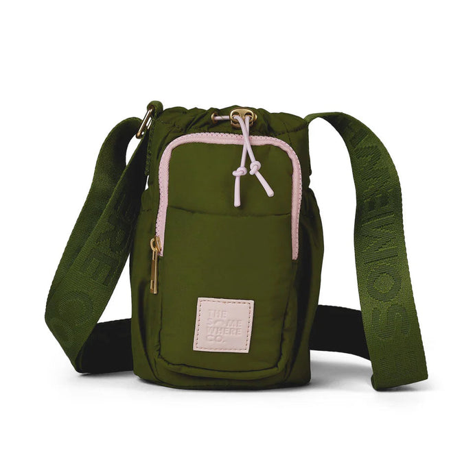 Khaki Water Bottle Bag